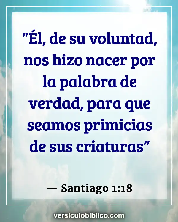 Versículos De La Biblia sobre Pentecostés (Santiago 1:18)