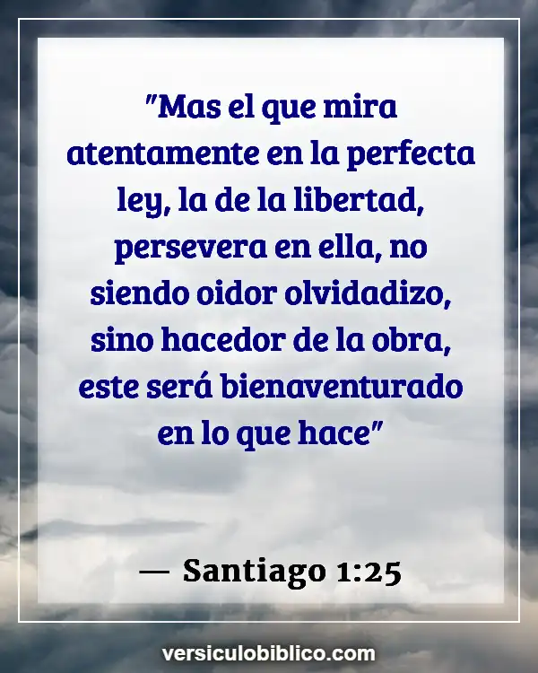 Versículos De La Biblia sobre Perserverancia (Santiago 1:25)