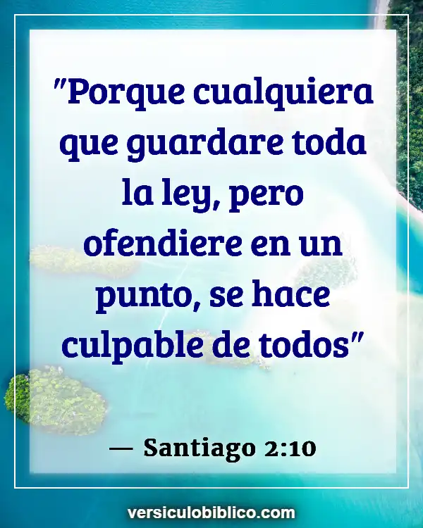 Versículos De La Biblia sobre Desigualdad (Santiago 2:10)