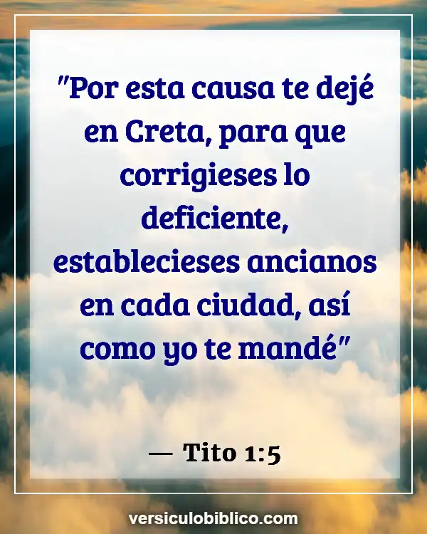 Versículos De La Biblia sobre Refinamiento (Tito 1:5)