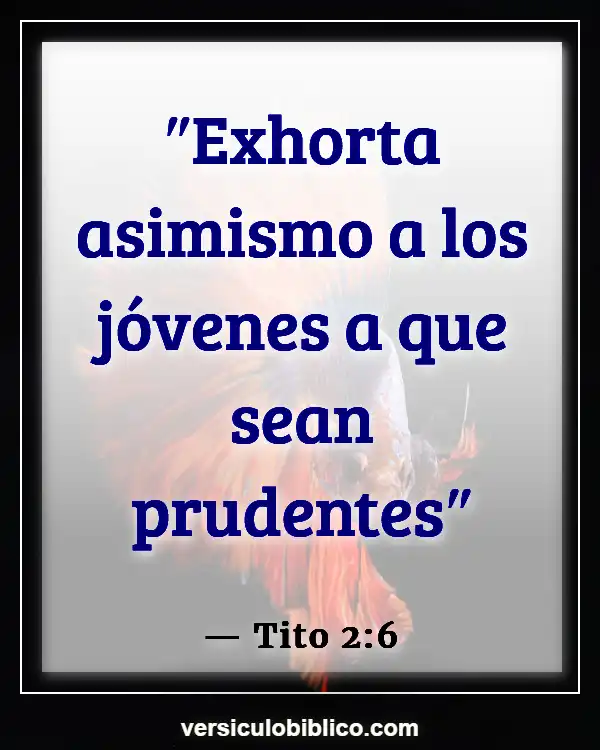 Versículos De La Biblia sobre Gente joven (Tito 2:6)