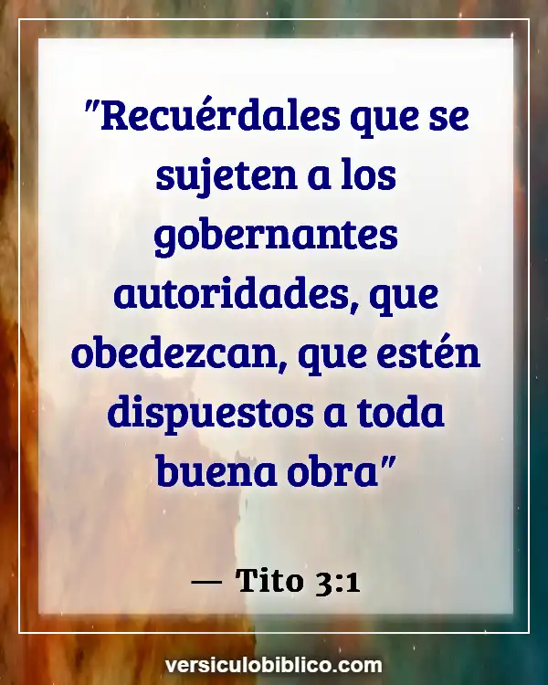 Versículos De La Biblia sobre Cumplimiento de la ley (Tito 3:1)