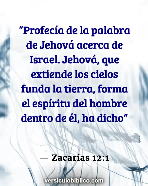 Versículos De La Biblia sobre Universo (Zacarías 12:1)